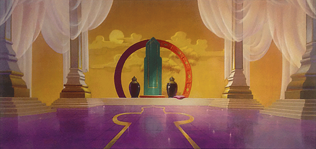 King and I, Throne Room – Rich Animation