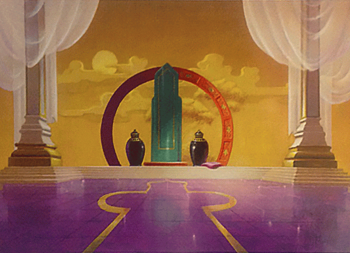 King and I, Throne Room – Rich Animation