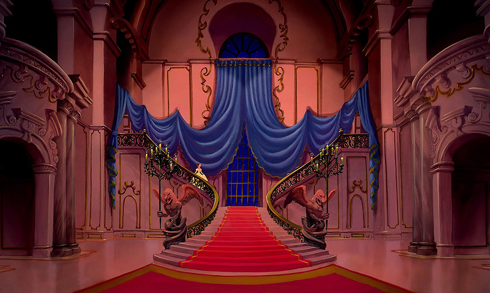Beauty & The Beast, Stairs – Walt Disney Company