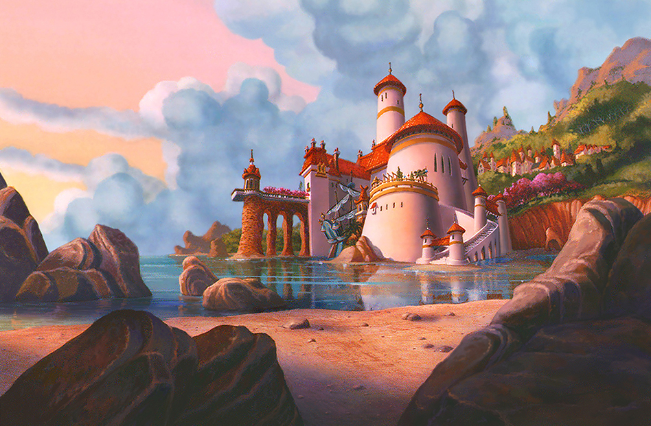 The Little Mermaid, Eric’s Csatle – Walt Disney Company