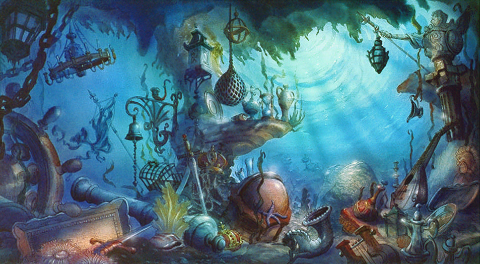 The Little Mermaid, Pre-Production Art – Walt Disney Company